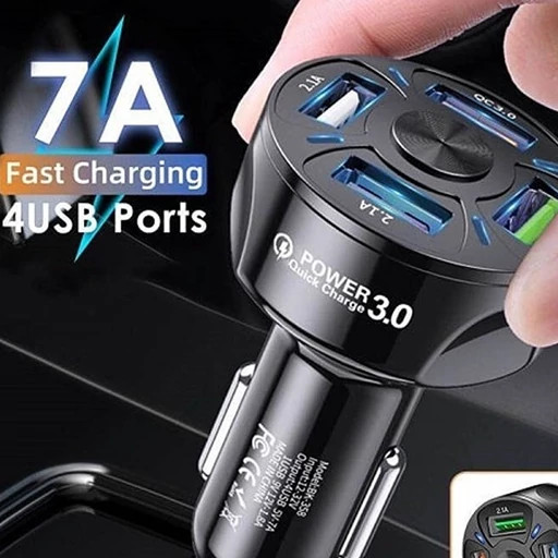 شارژر فندکی 4پورت 35وات مدل TE-094