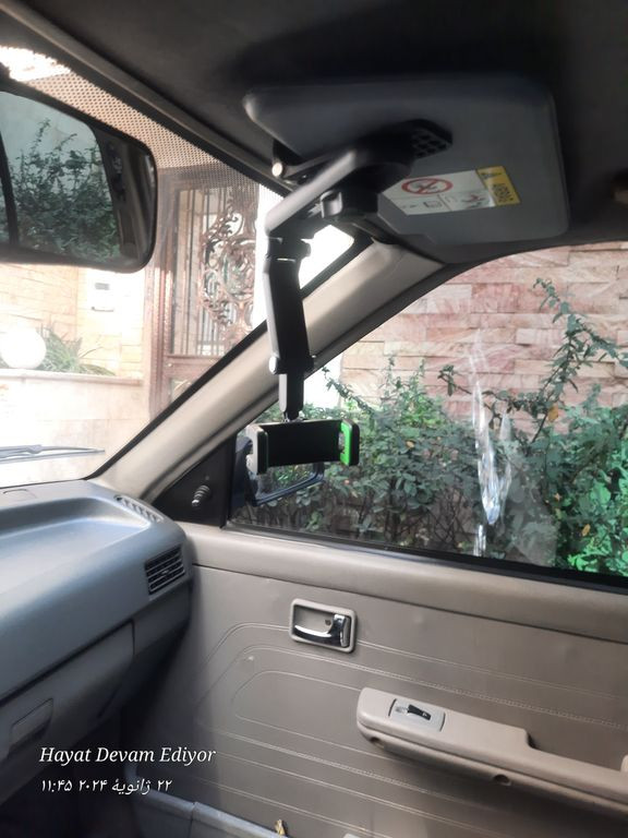 پایه نگهدارنده گوشی موبایل چند کاره مدل sun visor