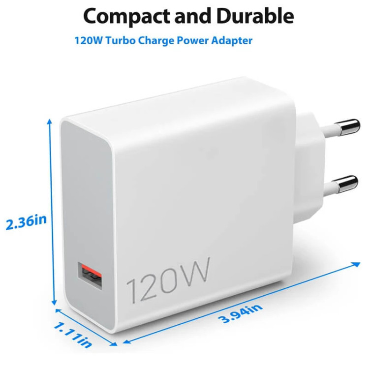 شارژر فست 120 وات شیائومی مدل MDY-11-EZ