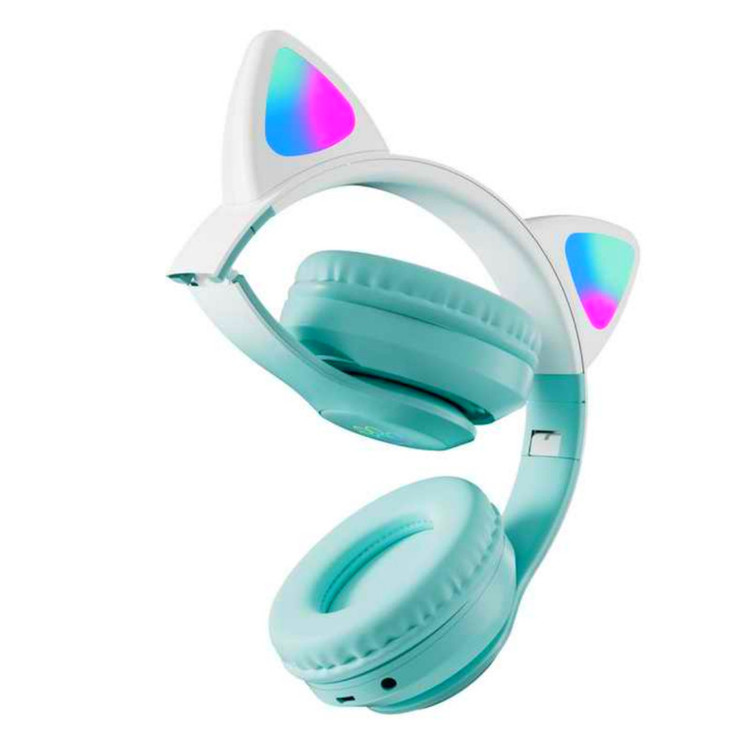 هدفون بلوتوثی مدل STN-28 Pro طرح Cat Ear 2023