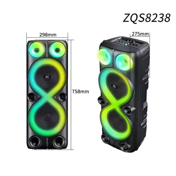 اسپیکر چمدانی بلوتوثی سینگ ای ZQS-8238 + میکروفون و ریموت کنترل