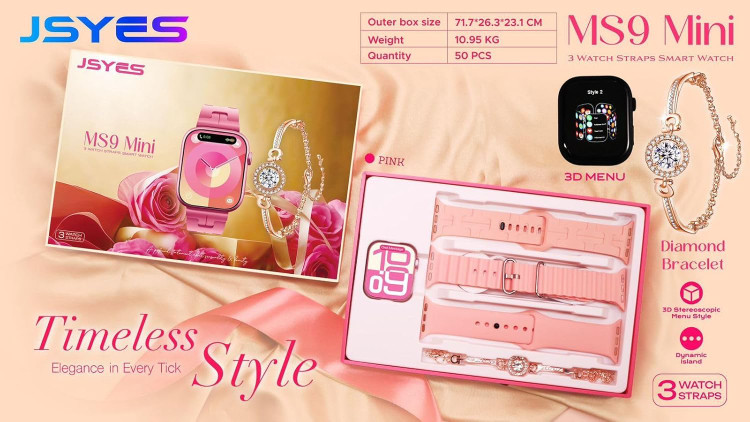 ساعت هوشمند مدل JSYES Ms9 mini