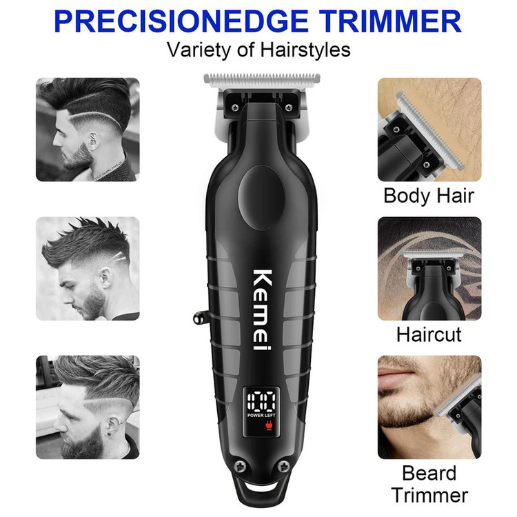 ماشین اصلاح موی سر و صورت و خط زن کیمی مدل KM-2293