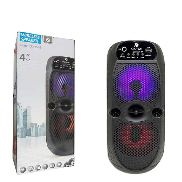 اسپیکر بلوتوثی قابل حمل کی تی ایکس مدل KTX-1526