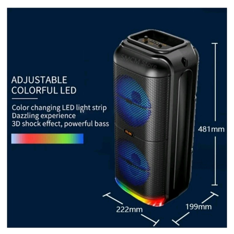 اسپیکر بلوتوثی مدل ZQS6227 + میکروفون