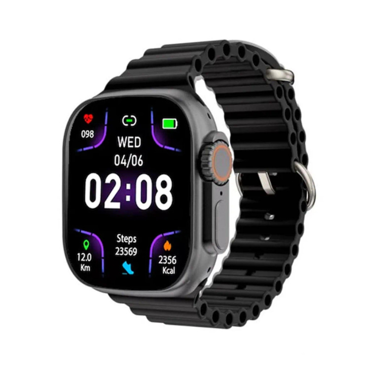 ساعت هوشمند KEQIWEAR مدل KW31 ULTRA3 به همراه 7عدد بند