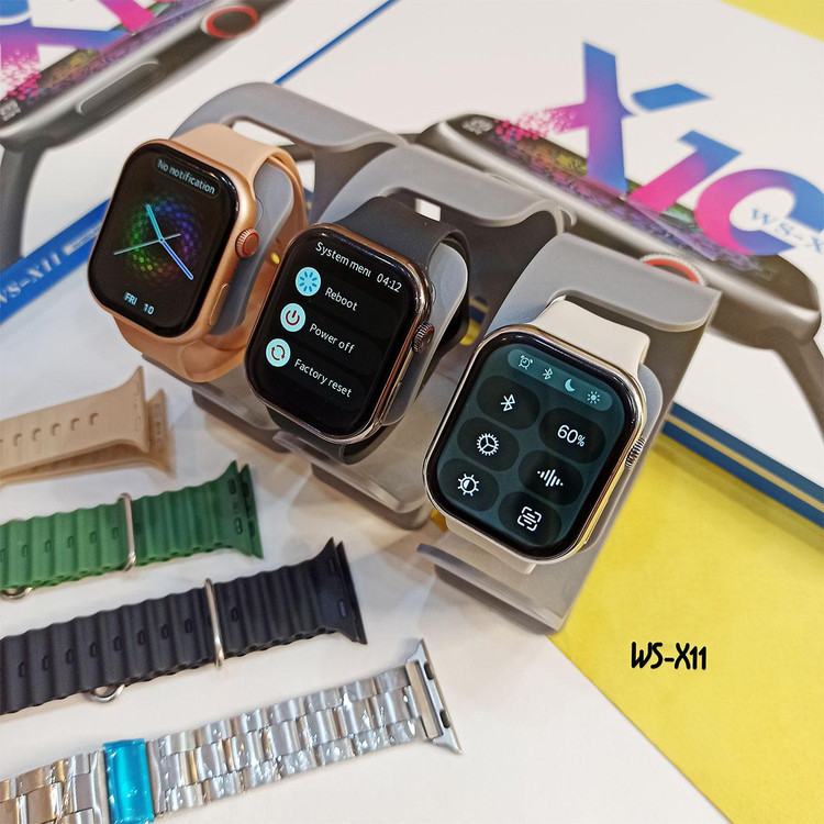 ساعت هوشمند ویسمی مدل WS-X11 به همراه 7 عدد بند